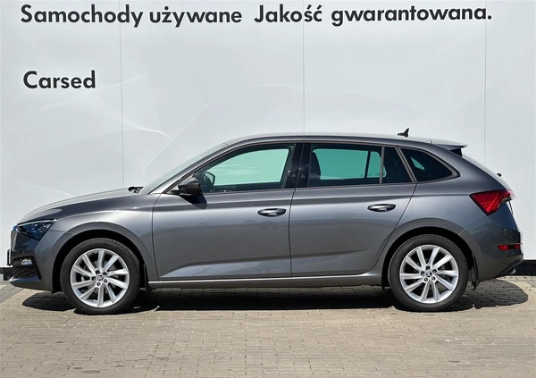 Skoda Scala cena 101900 przebieg: 17618, rok produkcji 2023 z Śmigiel małe 667